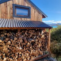 La leña lista para usar!