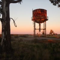 Gigantesco tanque de agua